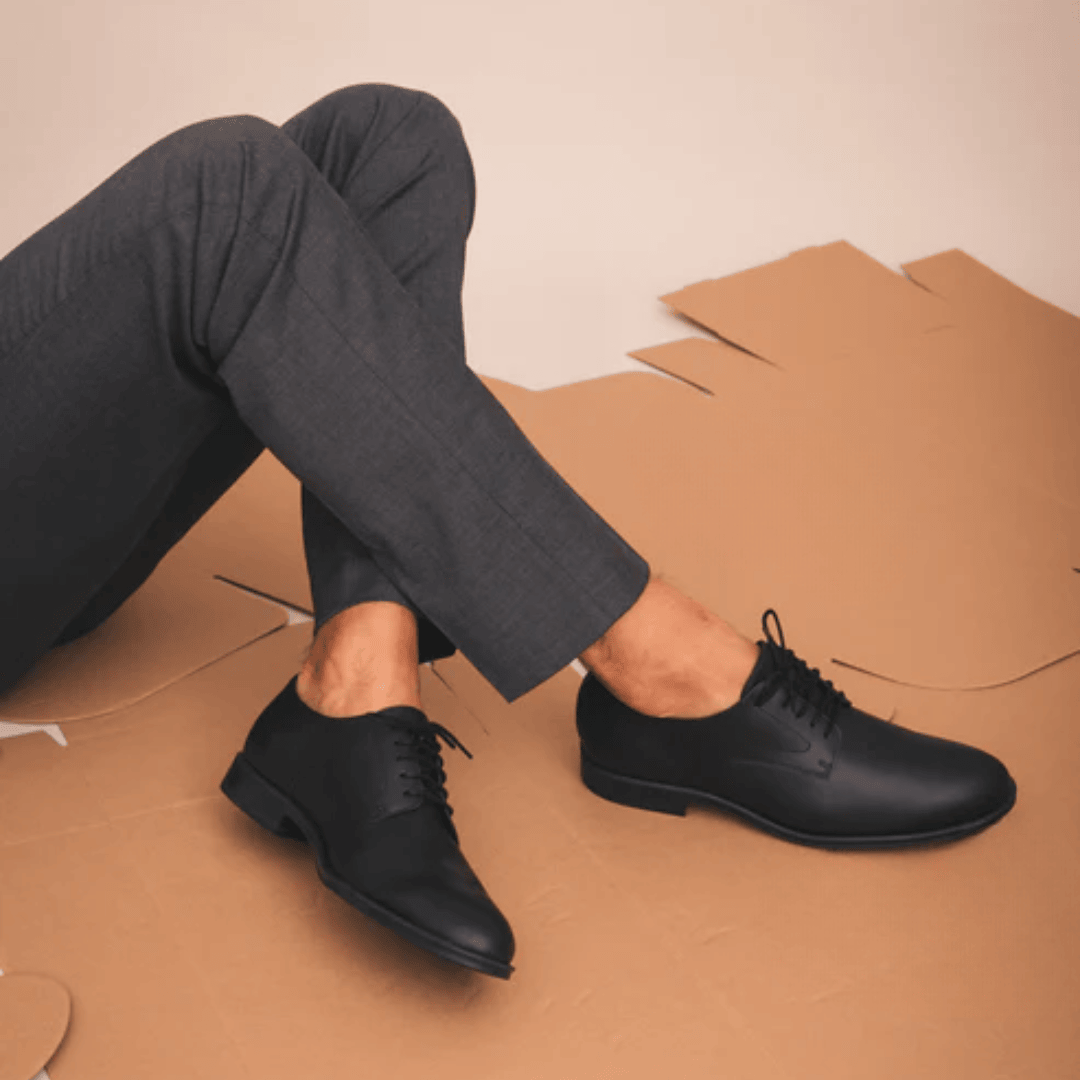Derby Bluchers with Lace-Up Design