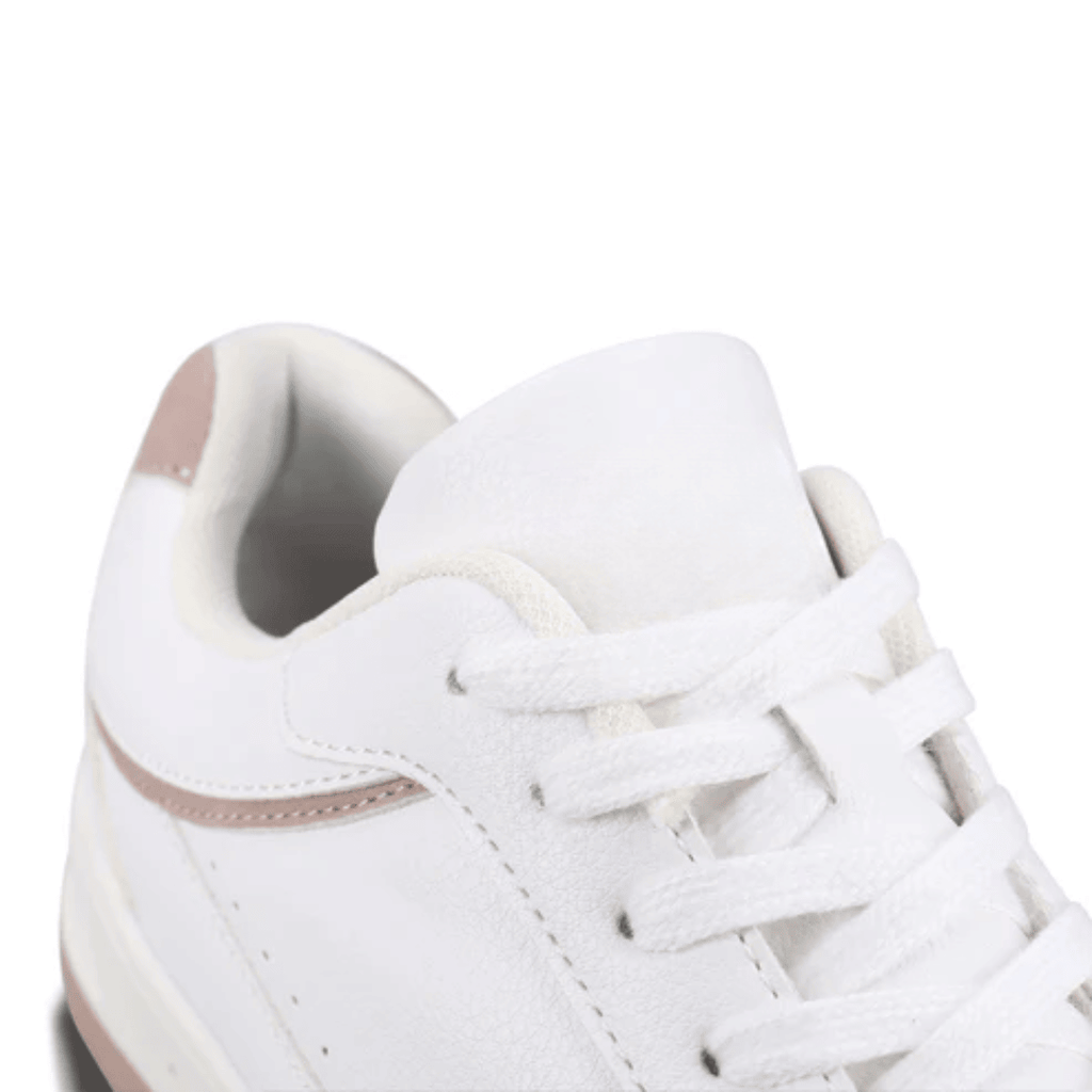 Pink Lace-Up Sport Sneakers