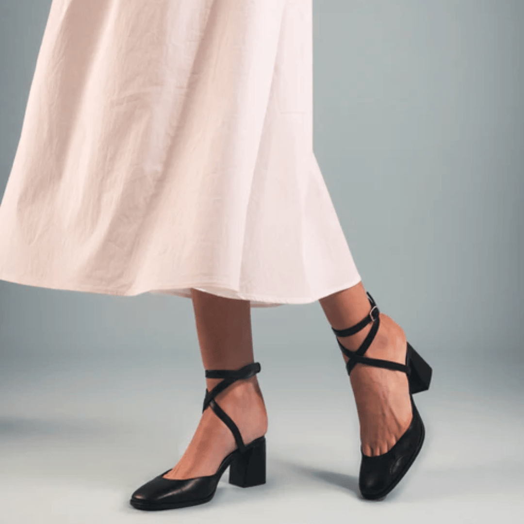 Slingback Shoes with Slip-Resistant Soles