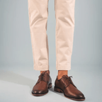 Brown Bluchers with Lace Closure