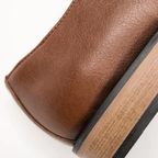 Brown Bluchers with Lace Closure