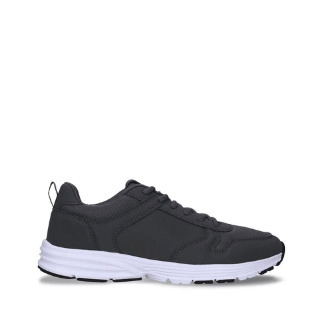 Grey Low-Top Vegan Sneakers