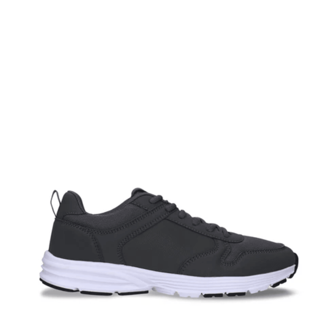 Grey Low-Top Vegan Sneakers