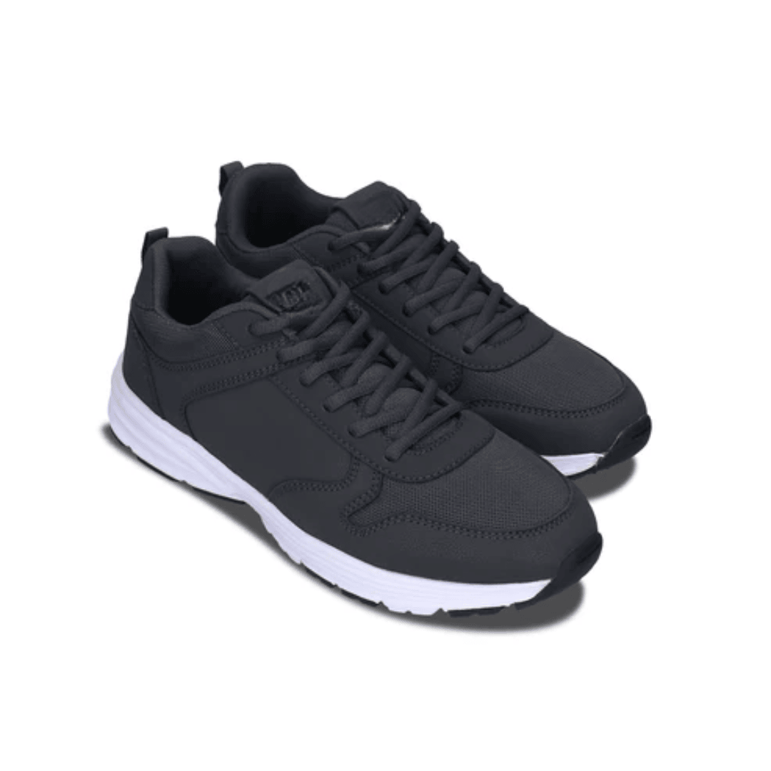 Grey Low-Top Vegan Sneakers