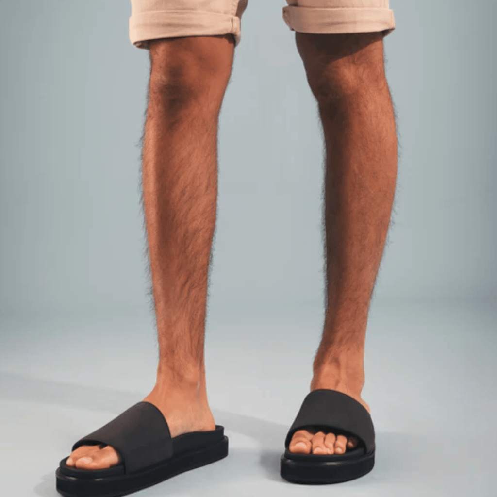 Chunky Sandals with Triple-Strap